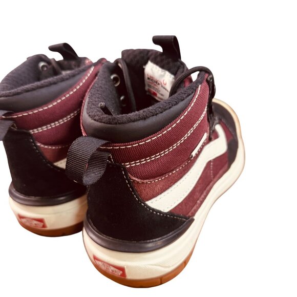 Vans Ultrarange EXO Hi-Top Unisex Womens 6.5 / Mens 5 Burgundy & Black Sneakers - Picture 6 of 10